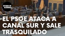 El PSOE ataca a Canal Sur en el Parlamento de Andalucía y sale trasquilado: “Una broma auténtica”