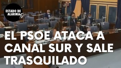 El PSOE ataca a Canal Sur en el Parlamento de Andalucía y sale trasquilado: “Una broma auténtica”