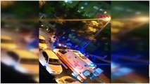 Saldırganlar kırmızı ışıkta bekleyen sürücüyü vurdu
