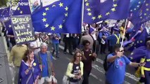 Граждане ЕС  Великобритании сидят на чемоданах
