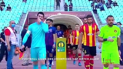 Foot ligue des champions caf match aller