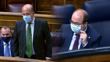 Iceta, a Vox: "No ha nacido quien me humille a mí y menos quien humille a España"