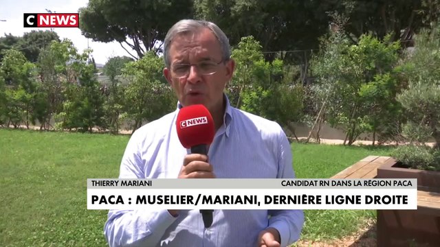 Régionales : « Je suis arrivé avec presque 5% d'avance au premier tour » : Thierry Mariani, candidat RN dans la région PACA