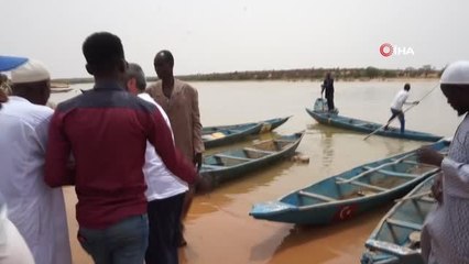 Yedi Başak Yardım Derneği'nden Nijer vatandaşlarına balıkçı teknesi
