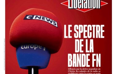 Grève à Europe 1 : la une de Libération fustigeant CNews et la radio fait scandale