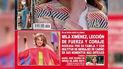 María José Suárez se separa de Jordi Nieto