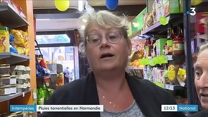 Intempéries : des pluies torrentielles ont touché la Normandie