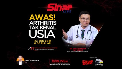 [LIVE] Awas! Arthritis tak kenal usia