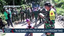 Wakil Inspektorat Jenderal TNI AD Tinjau TMMD Di Kabupaten Gresik