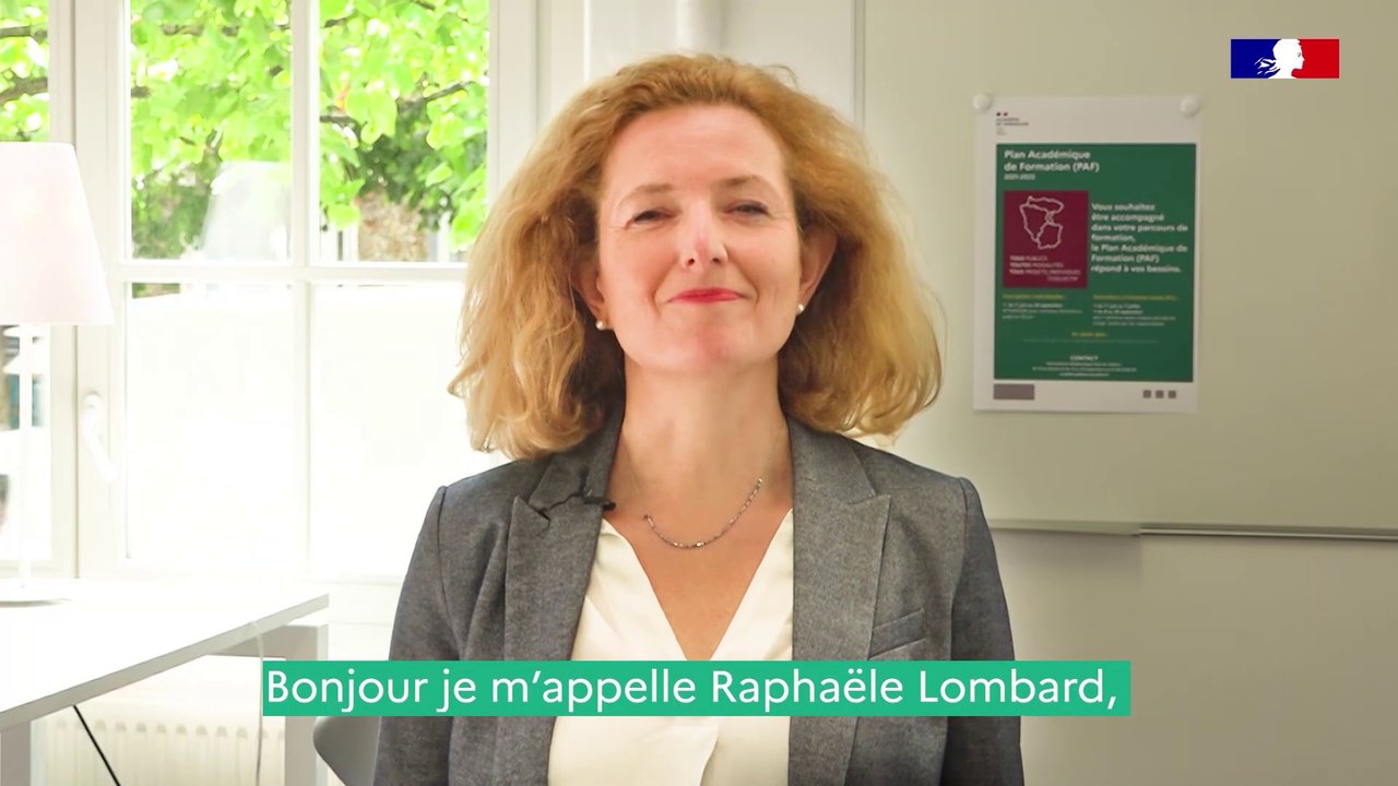 Le Plan académique de formation