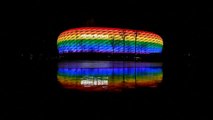 El alcalde de Munich cuelga banderas arco iris ante la negativa de la UEFA de iluminar el Allianz Arena