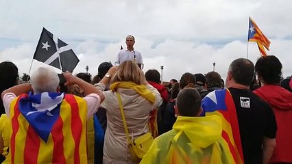 Discurs de Jordi Turull en sortir de la presó després de rebre l'indult