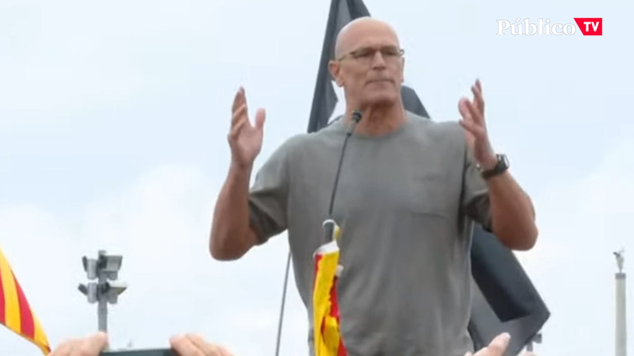 Raül Romeva: "Salimos a trabajar por la libertad, por la amnistía, por la autodeterminación y por la república"