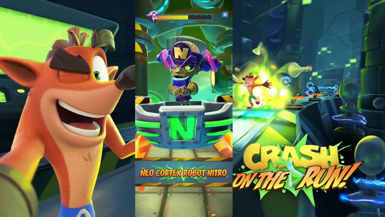 Crash Bandicoot: On The Run! | Neo Cortex Robot Nitro! FINAL BOSS! - video  Dailymotion
