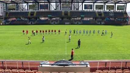 KARABÜK - İşitme Engelliler Futbol Süper Lig'de yarı final maçları tamamlandı