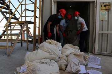 VAN'DA 4,5 TON UYUŞTURUCU ÇİMENTO FABRİKASINDA YAKILARAK İMHA EDİLDİ