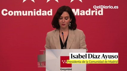 Ayuso se declara (de nuevo) en contra de los indultos: "Hoy se humilla a los españoles y España entera está indignada"
