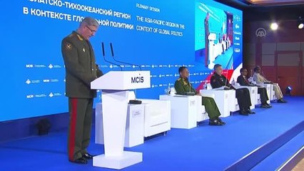 Myanmar'daki darbenin lideri General Hlaing, Rusya'da Uluslararası Güvenlik Konferansına katıldı