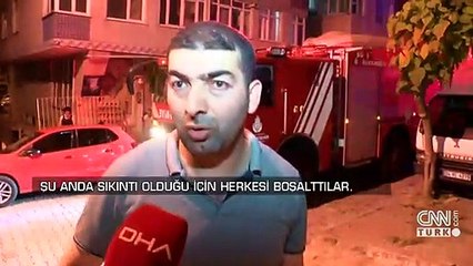 5 katlı binanın kolonları çatladı