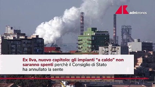 Ex Ilva, nuovo capitolo: impianti a 'caldo' non saranno spenti