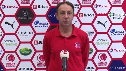 Descargar video: SPOR A Milli Erkek Basketbol Takımı'ndan FIBA Olimpiyat Elemeleri öncesi değerlendirmeler