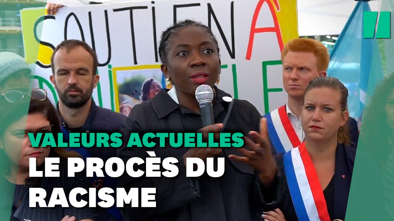 "J'espère que ce procès va les étrangler", les Insoumis au tribunal pour soutenir Obono contre Valeurs actuelles