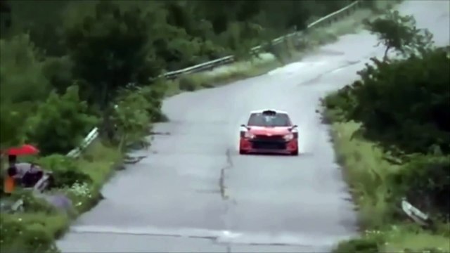 Violent crash pendant un rallye en Bulgarie