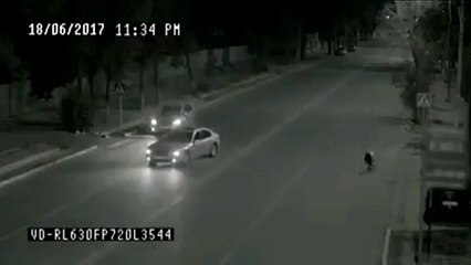 &apos;A Ghost Man&apos; Captured On CCTV Camera Saving Little Girl&apos;s Life