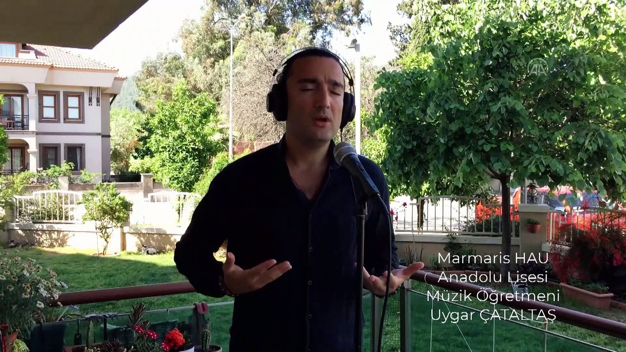 MUĞLA - Eğitimciler 'Yunus Emre' ilahisine klip çekti