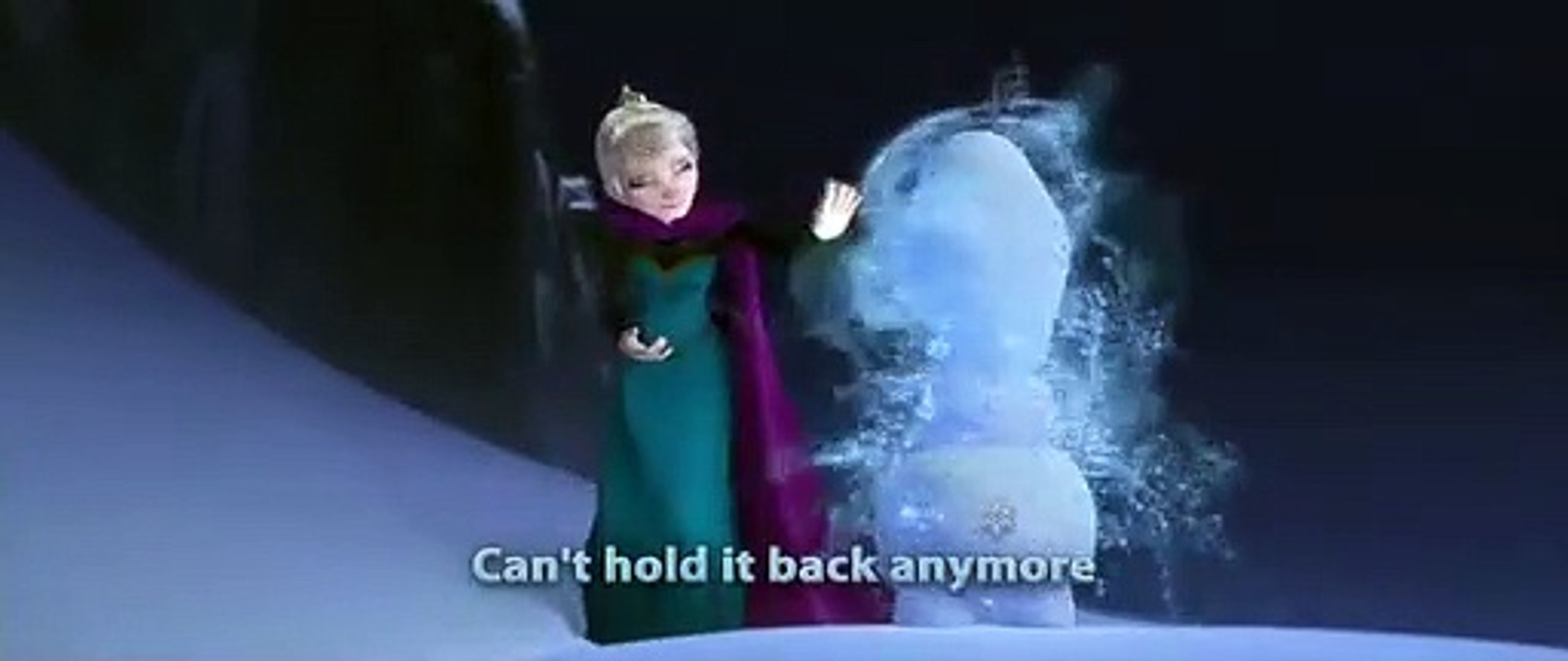 Disney Frozen - Let It Go Song with Lyrics(1) - video Dailymotion