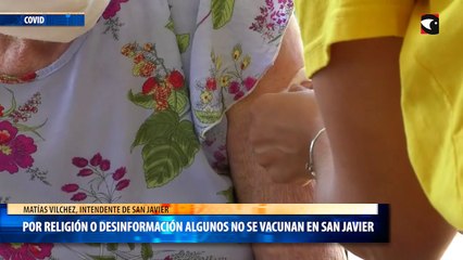 Por religión o desinformación algunos no se vacunan en San Javier