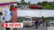 Babies unscathed, mums slightly hurt in car-ambulance crash
