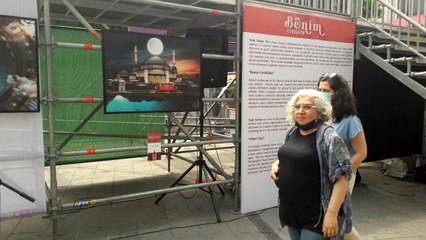 'Benim gördüğüm' grafik tasarımı sergisi Beyoğlu'nda açıldı