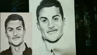 How to draw Cristiano Ronaldo || Cristiano Ronaldo || Full length tutorial video link is in description || Easy drawing tutorial