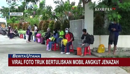 Viral Foto Truk Pengangkut Jenazah, Wagub DKI: Sejauh Ini Ambulans Masih Memadai
