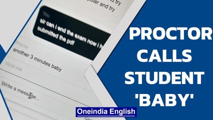 Christ: Proctor calls student 'baby', women made 'uncomfortable' by examiner | Oneindia News