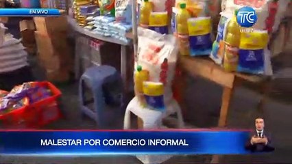 Moradores de Los Esteros se quejan por comercio informal en las calles