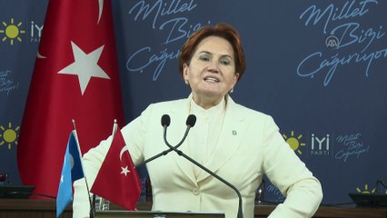 ANKARA - İYİ Parti Genel Başkanı Akşener, Hayalimdeki Doğu Türkistan Resim Yarışması Ödül Töreni'ne katıldı