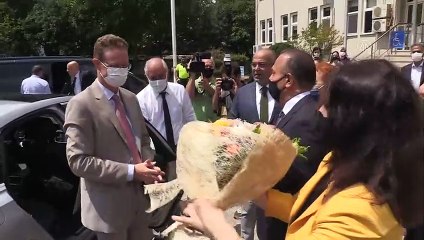 BURSA - AB Türkiye Delegasyonu Başkanı Meyer-Landrut ziyaretlerde bulundu