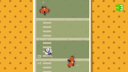 حاول الوصول بالكرة إلى خط النهاية دون الإصطدام بالمدافعين