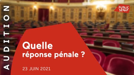 Justice : comment améliorer la réponse pénale et l'exécution des peines ?
