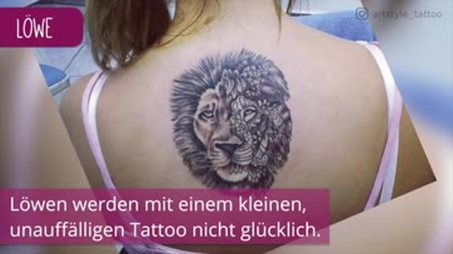 Welches Tattoo passt zu meinem Sternzeichen