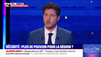 Sécurité en Île-de-France: Julien Bayou propose que la région puisse "porter plainte en lieu et place" d'une femme victime d'agression