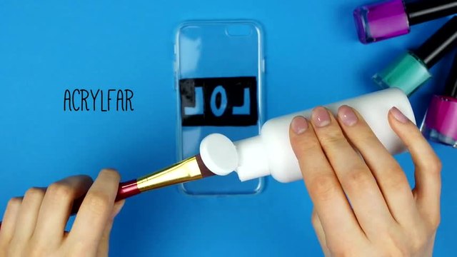 DIY-Handyhülle: Ganz einfach mit Nagellack selbst gemacht!