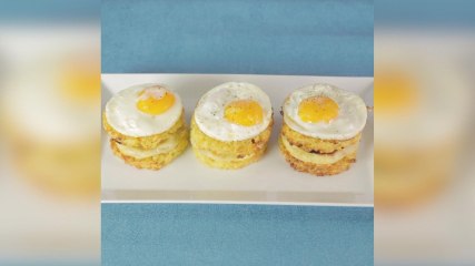 So gut kann ein frühstück aussehen! Maccheroni-Turm selbst gemacht.