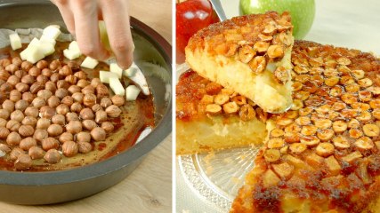 Apfel-Haselnusskuchen: Genau SO muss ein Kuchen schmecken!