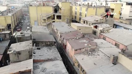 Bayrampaşa'da sanayi sitesinde yangın: 4 yaralı