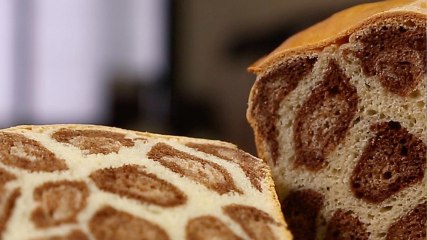 Wow-Effekt garantiert! Leoparden-Brot selber backen!