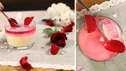 Pinke Panna Cotta! So einfach kann man sie selber machen!