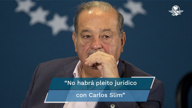 No habrá pleito jurídico con Carlos Slim por Línea 12 del Metro: AMLO